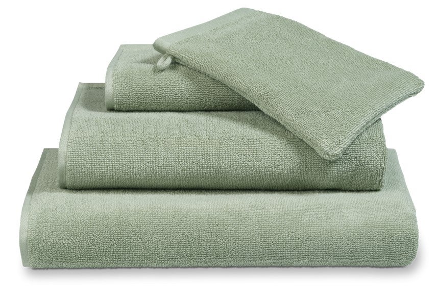 Gastendoekje - Verona Plain 30x50 - Smoke green