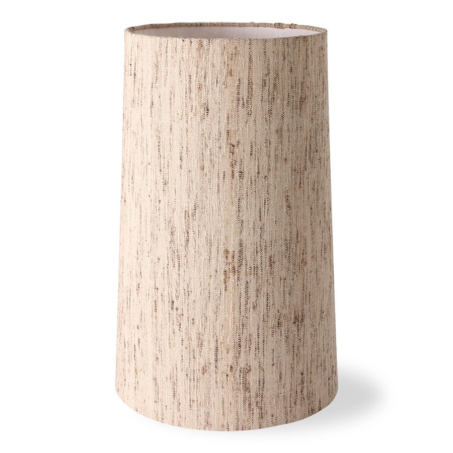 Lampenkap - Cone Silk 36x36x58 - Naturel