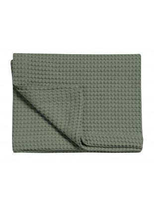 Wafeldeken - Home Tweepersoons 270x250cm - Earth green 149