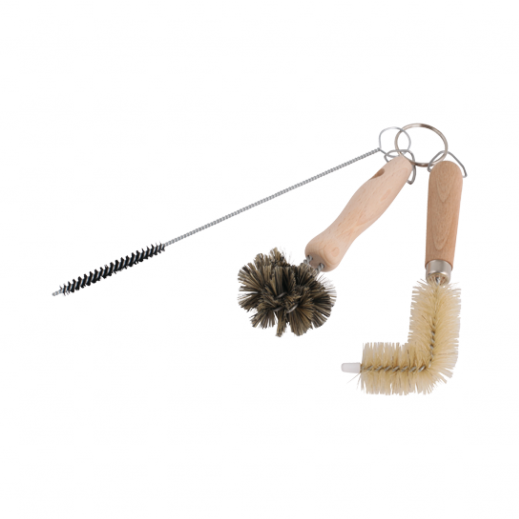 Wastafelborstelset - Plasticvrij - Hout