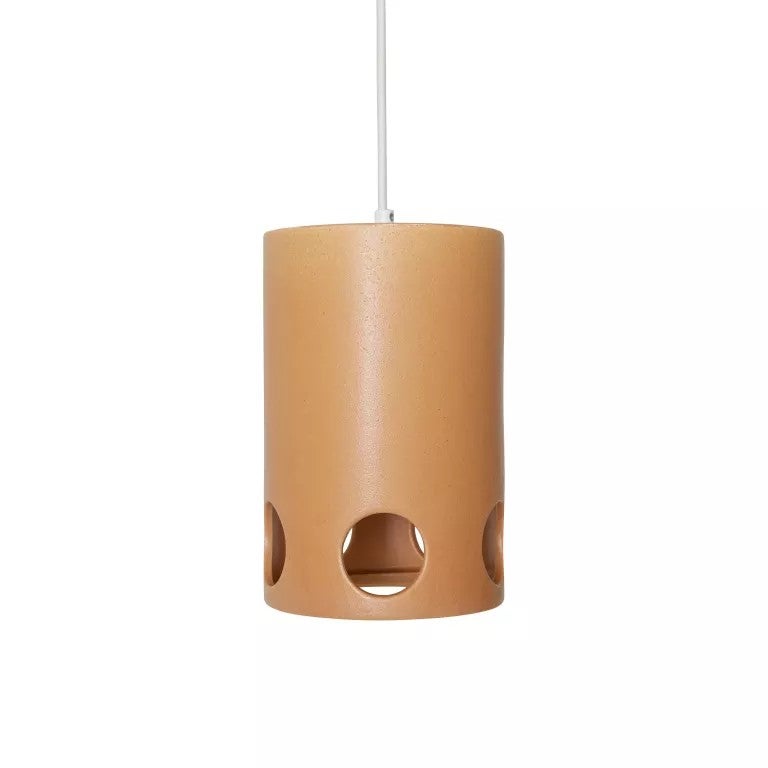 Hanglamp - 70's ceramics - Peach