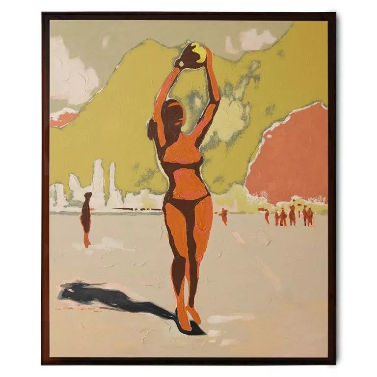 Schilderij - Playground - 127x152cm
