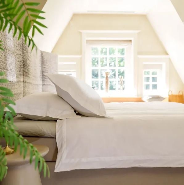 Dekbedovertrek - Yamato 1-persoons 140x200/220 cm - Wit