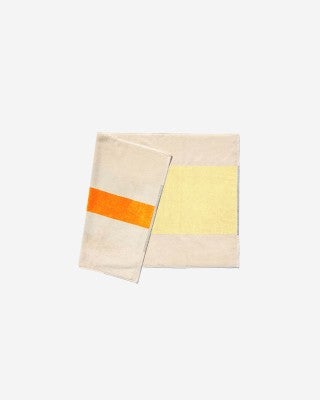 Badmat - Yellow/Orange - 50x80 cm 
