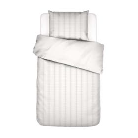 Dekbedovertrek - Zinnia 1-persoons 140/200-220 cm - White